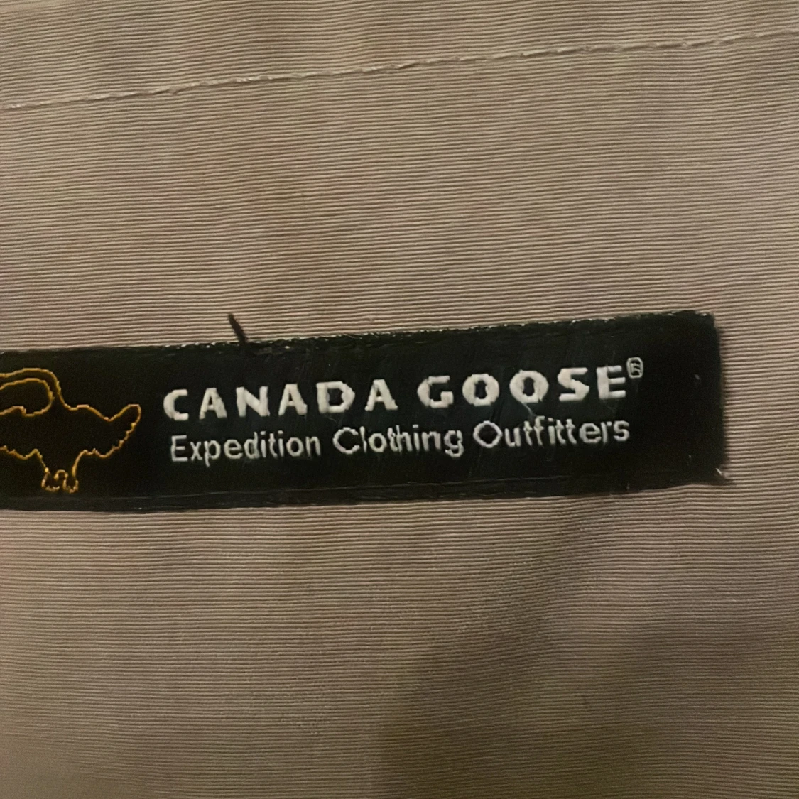 Beige dunväst från Canada Goose - 90