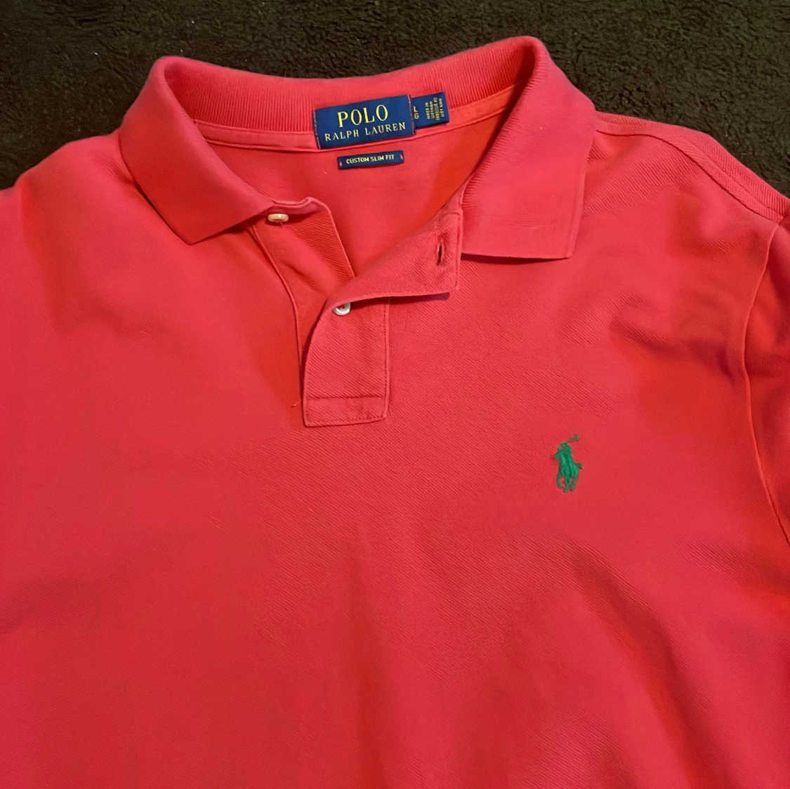 Röd pikétröja Polo Ralph Lauren - 3