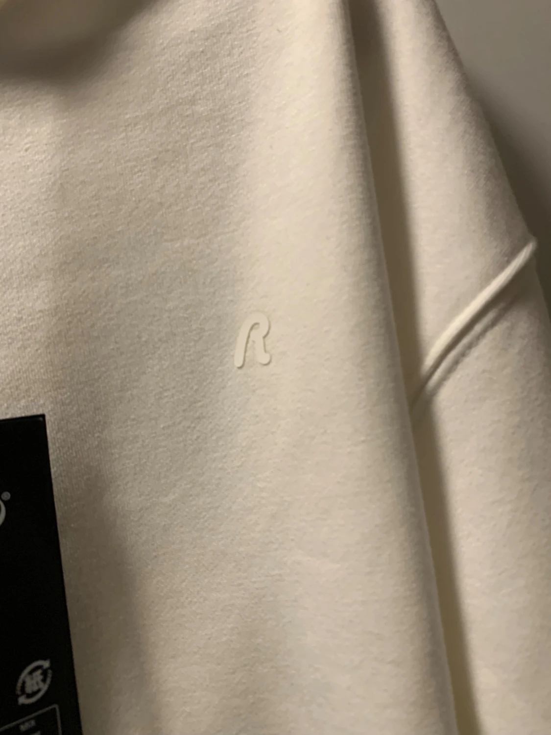 Vit sweatshirt från Replay XXXL ny pris ca 990 - 2