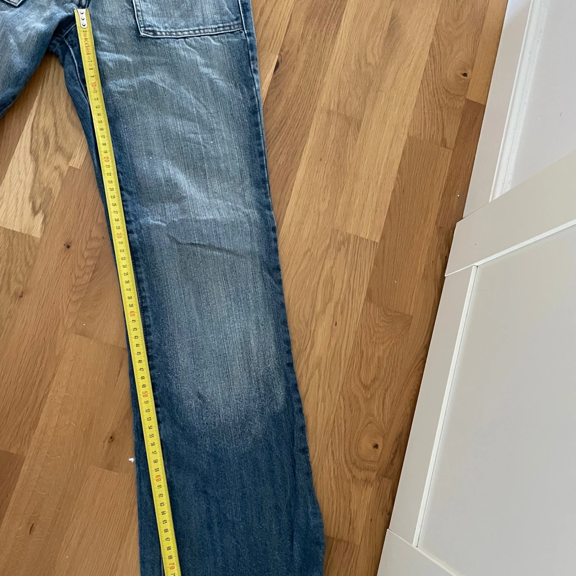 Lågmidjade bootcut jeans med fickor Creator - 4