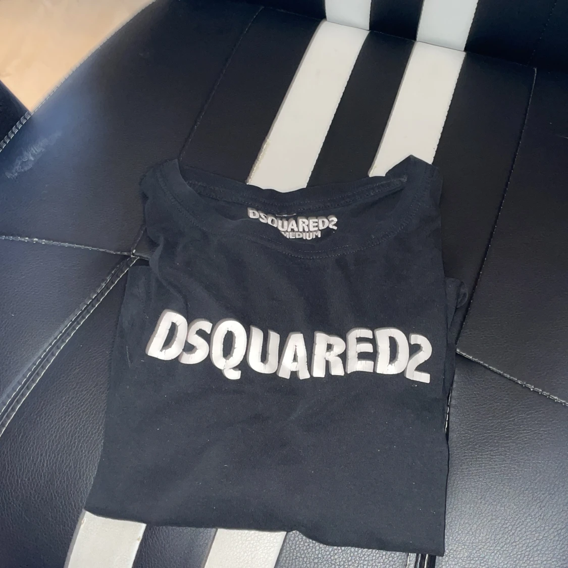 Svart DSQUARED2 t-shirt i bomull
