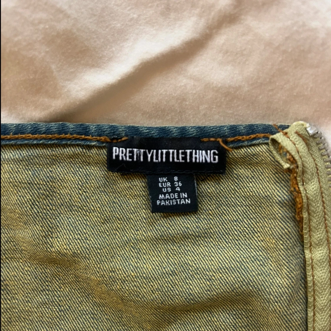 Washed denim topp  - 2