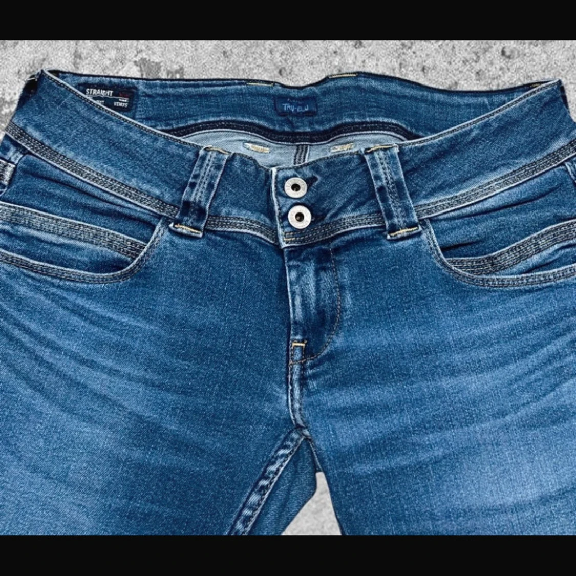 Blå bootcut jeans från Pepe Jeans - 1