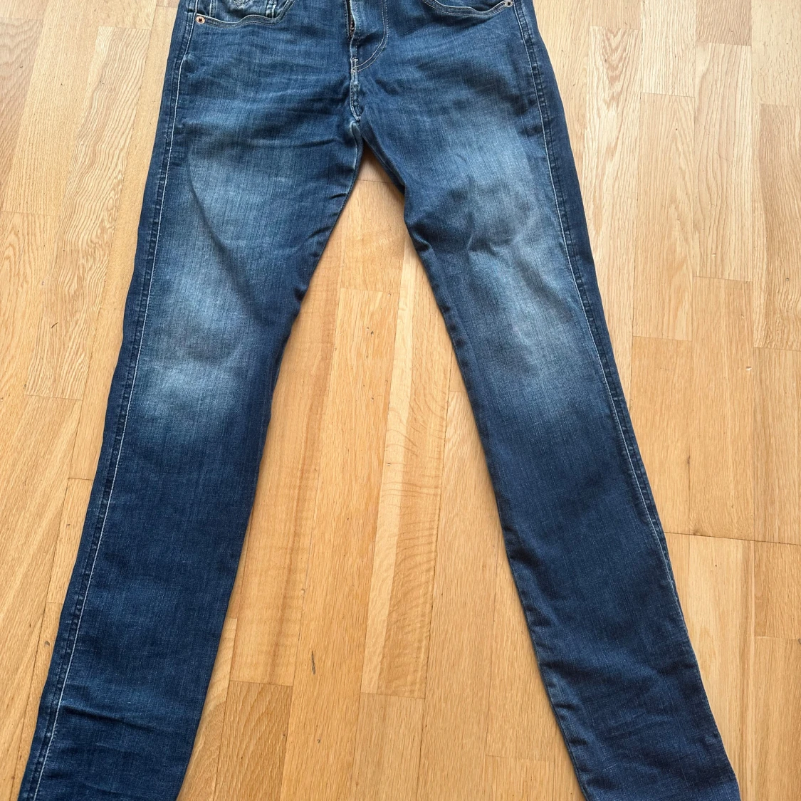 Blå Replay hyperflex Anbass jeans herr, waist 28, length 32  - 2