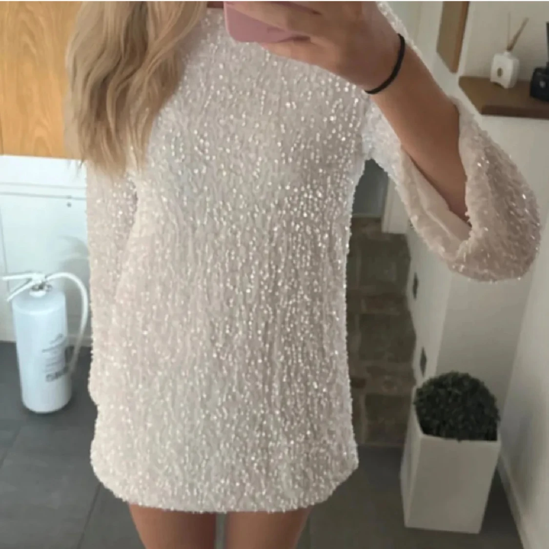 Populär glitterklänning 