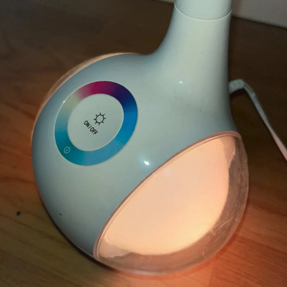 LED Skrivbordslampa med färgskiftande bas - 3