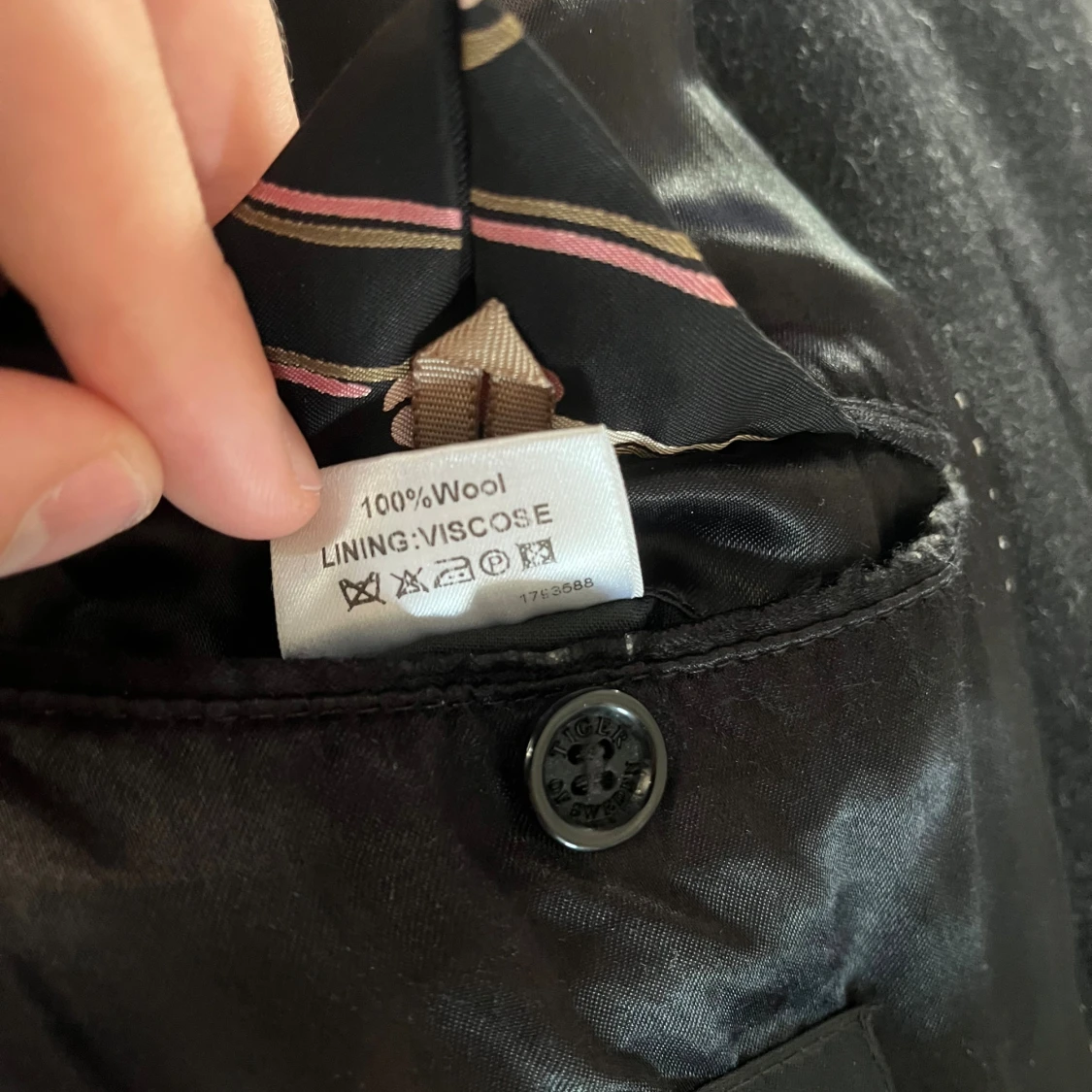 Mörkgrå ullrock Tiger of Sweden - 3