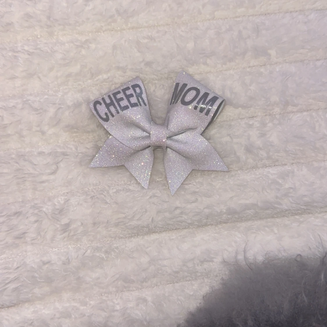 Glittriga cheer bows med nyckelring - 1