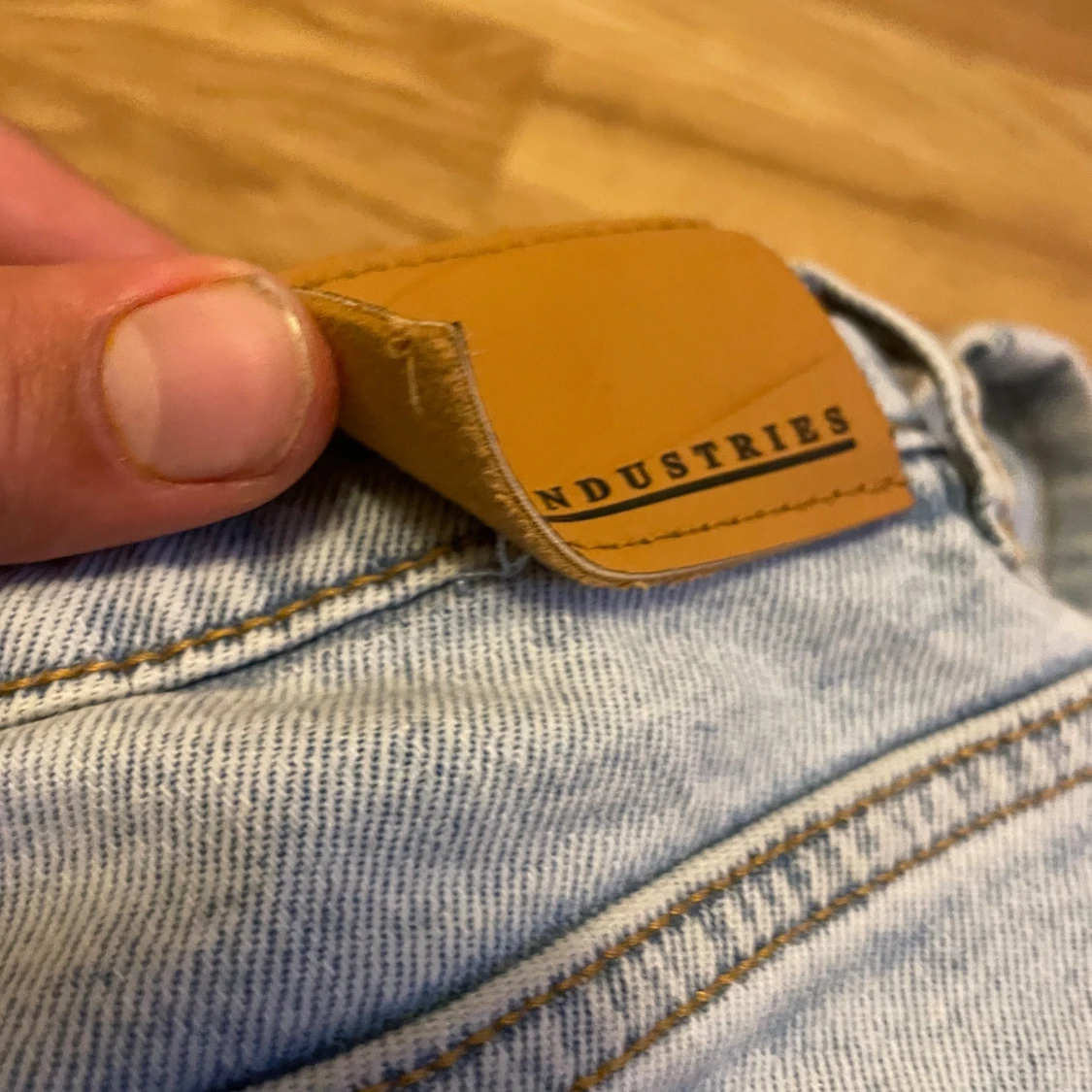 Ljusblå jeans från Industries - 2