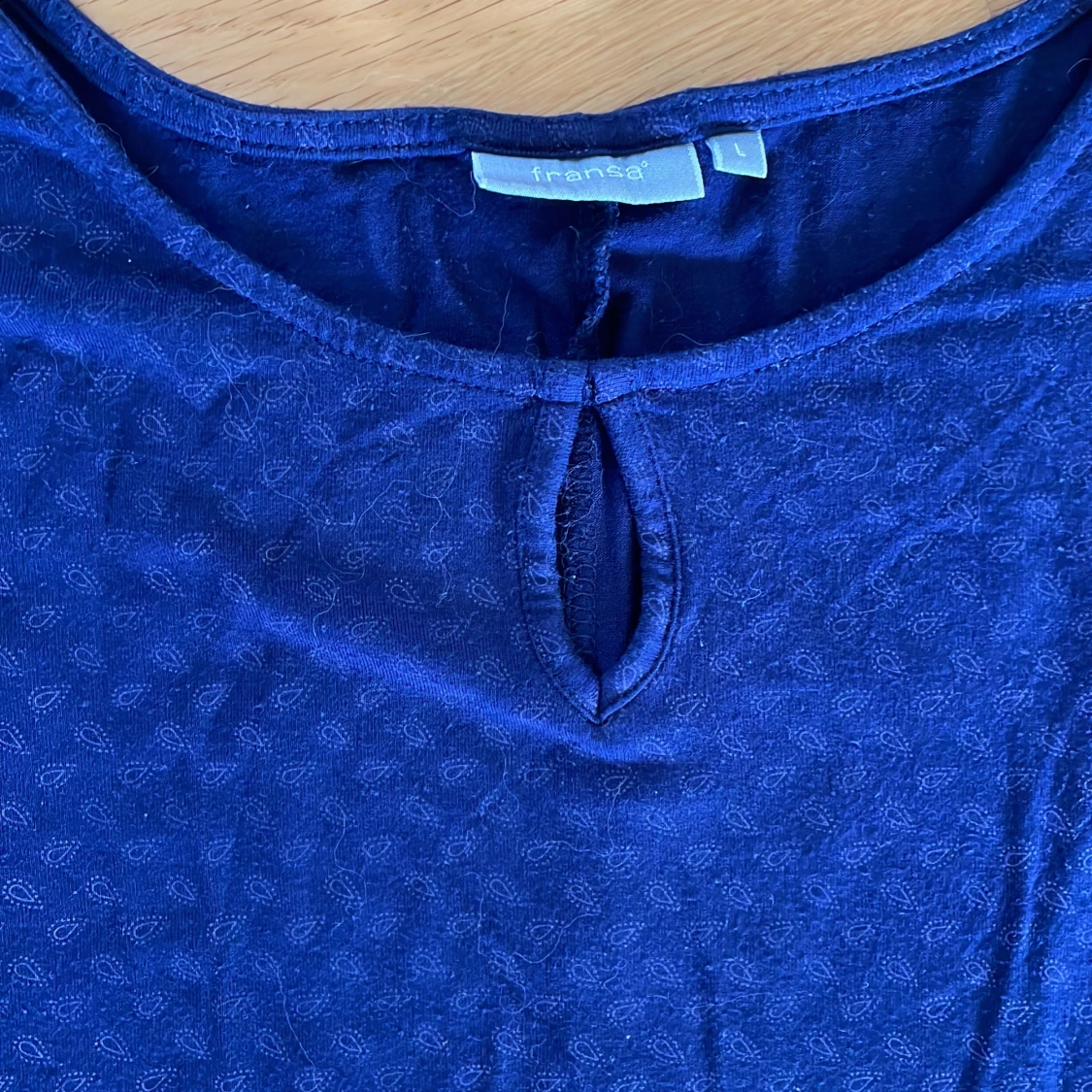 Mörkblå blus från Fransa - 1