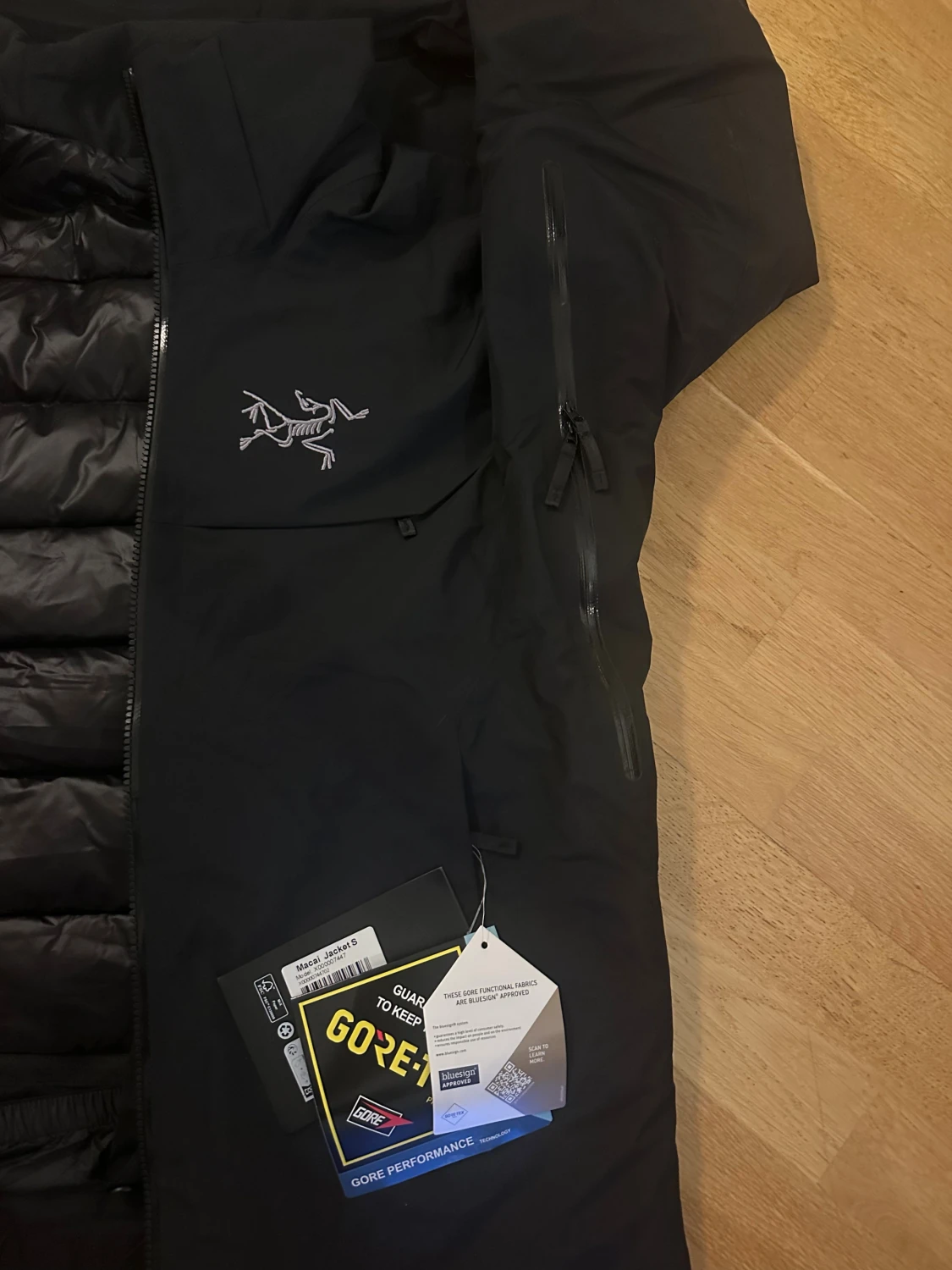 Svart vinterjacka Arc'teryx S - 6