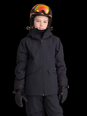 Skidjacka EVEREST J Lex Softshell Jacket - Ny pris 1119kr. Använt enbart under sportlovet 1 vecka när vi åkte skidor! J Lex Softshell Jacket från Everest är en vind- och vattentät juniorjacka med utmärkt andasfunktion, idealisk som skidjacka eller vinterjacka för andra utomhusaktiviteter. Jackan är varmt vadderad, tillverkad i ett mjukt material och har tejpade vattentäta sömmar. Vind- och vattentät (10 000 mm). Strl 134! Länk: https://www.stadium.se/sport/outdoor/klader/395148103/everest.j-lex-softshell-jacket.black