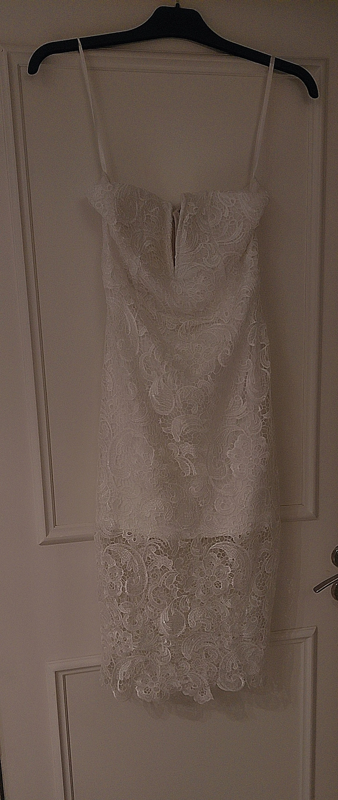 Vit spetsklänning från NLY One - 1