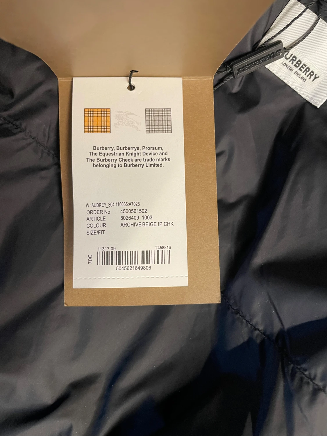 Burberry Pufferjacka - 5