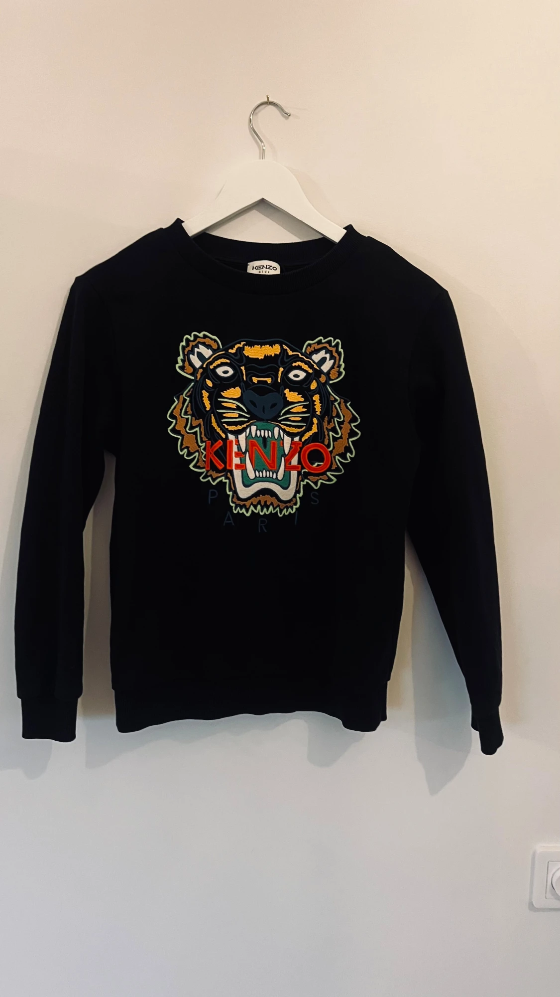 Svart Kenzo sweatshirt med tiger