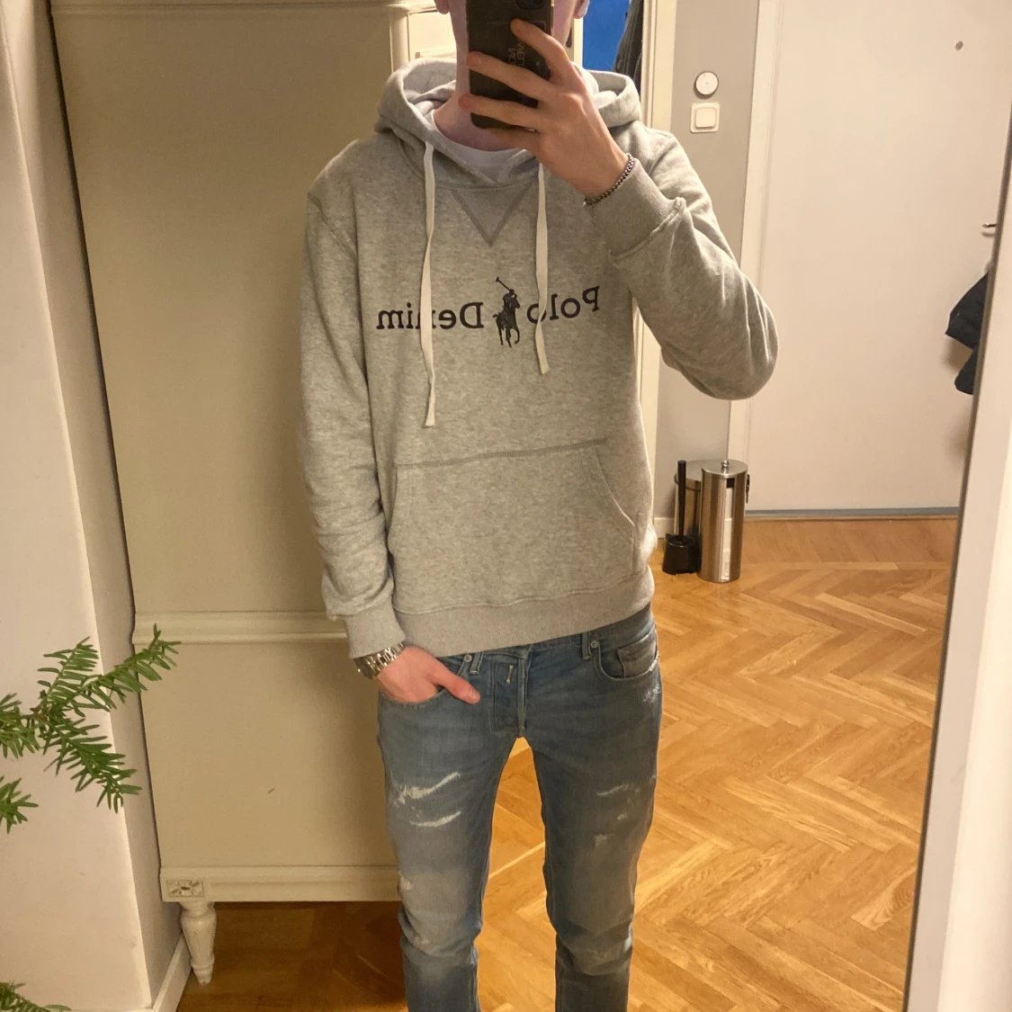 Grå hoodie Ralph Lauren hoodie - 1