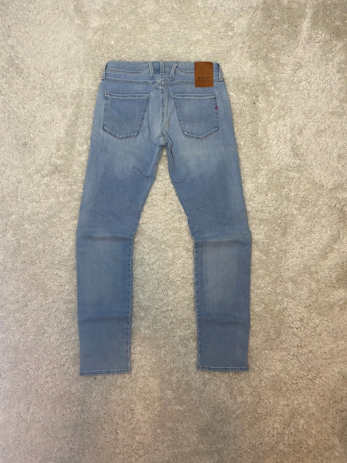 Ljusblå Replay Anbass jeans  - 2