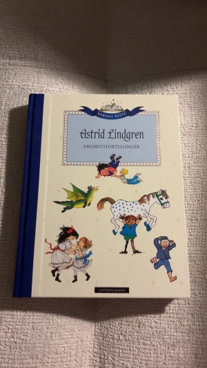 Bok favorittfortellinger av Astrid Lindgren - Helt ny & skriven på NORSKA. Original pris var 300 kr. En jätte enkel läst och rolig bok inför BARN
