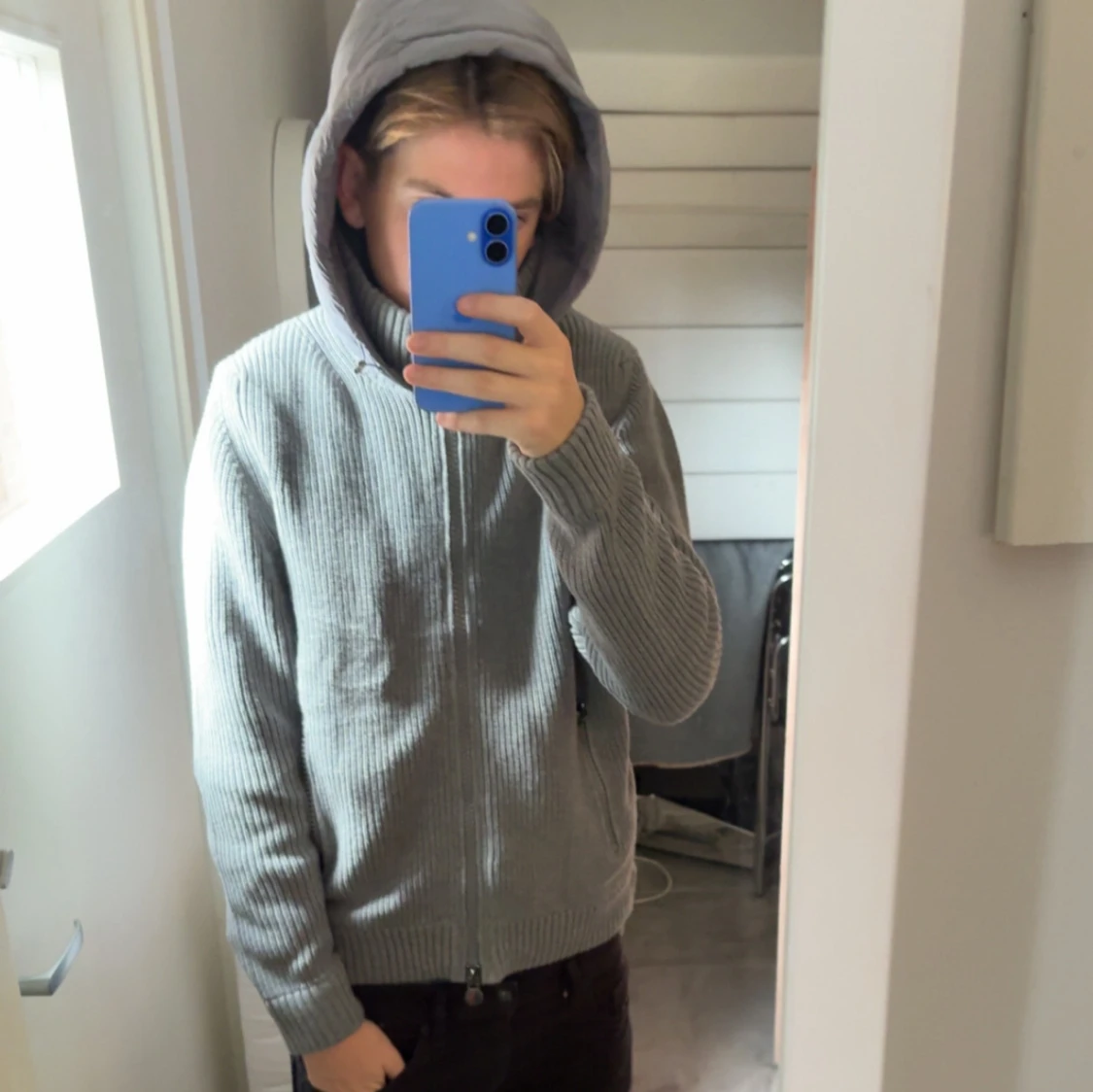 Grå cardigan jacka från Moncler - 3