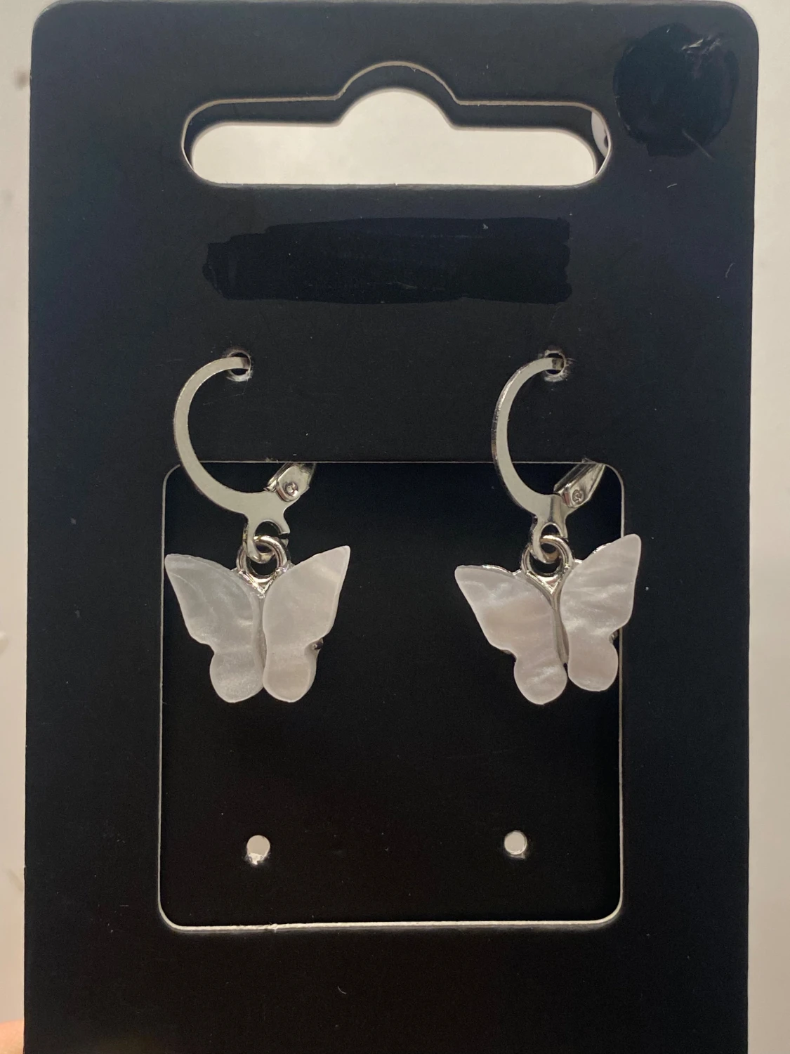 Örhängen med fjärilar - 1