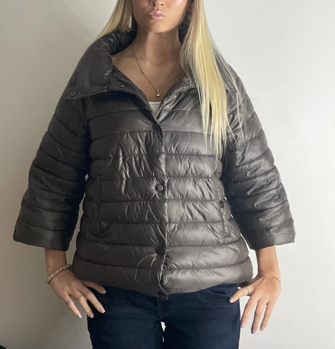 Brun/grå Herno liknande jacka!  - 1