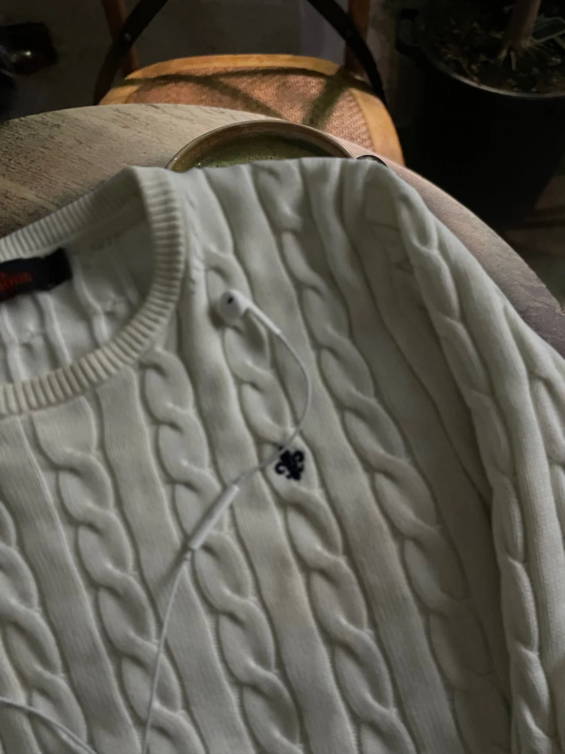 Stickad tröja från Morris - 1