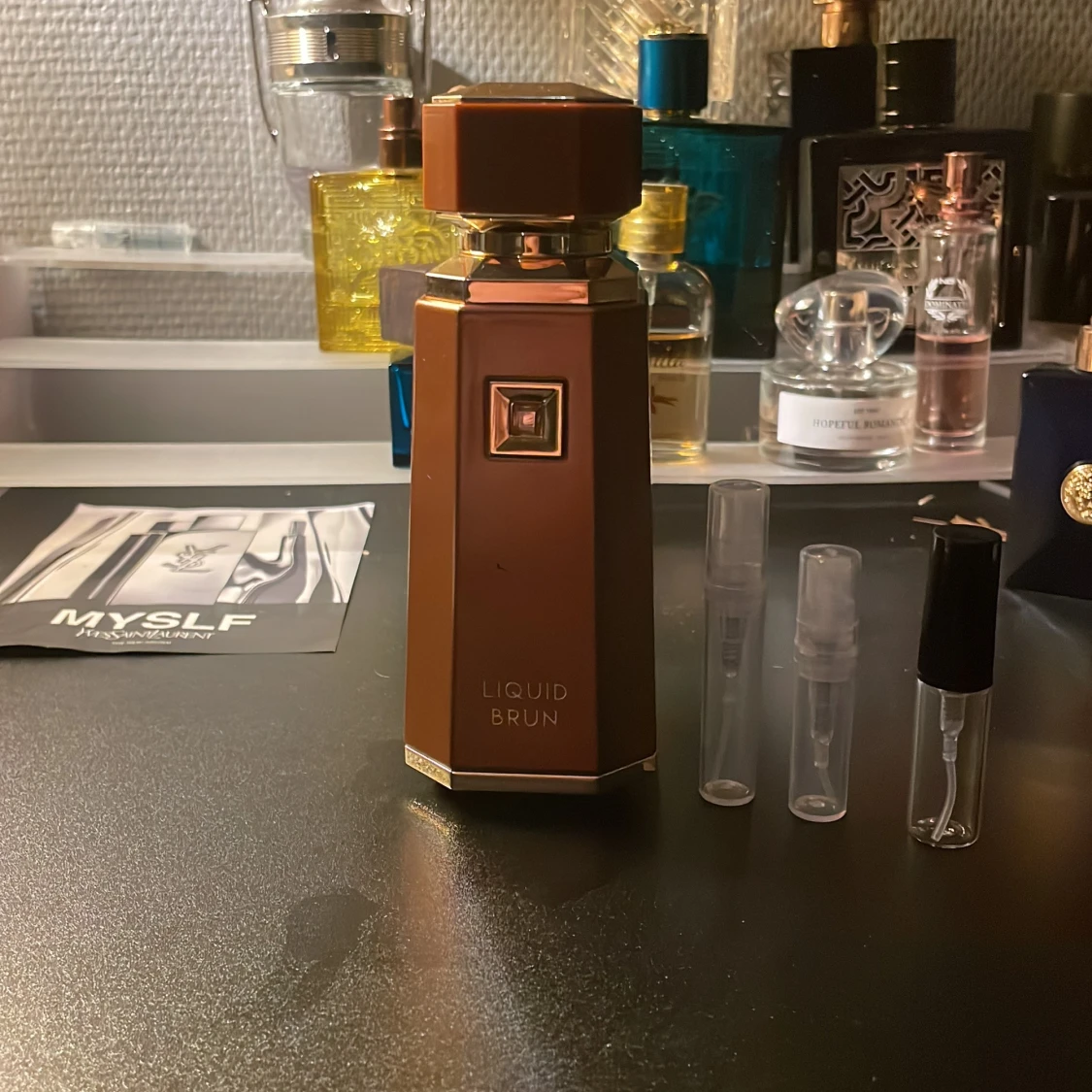 Liquid Brun parfym med doftprover - 1