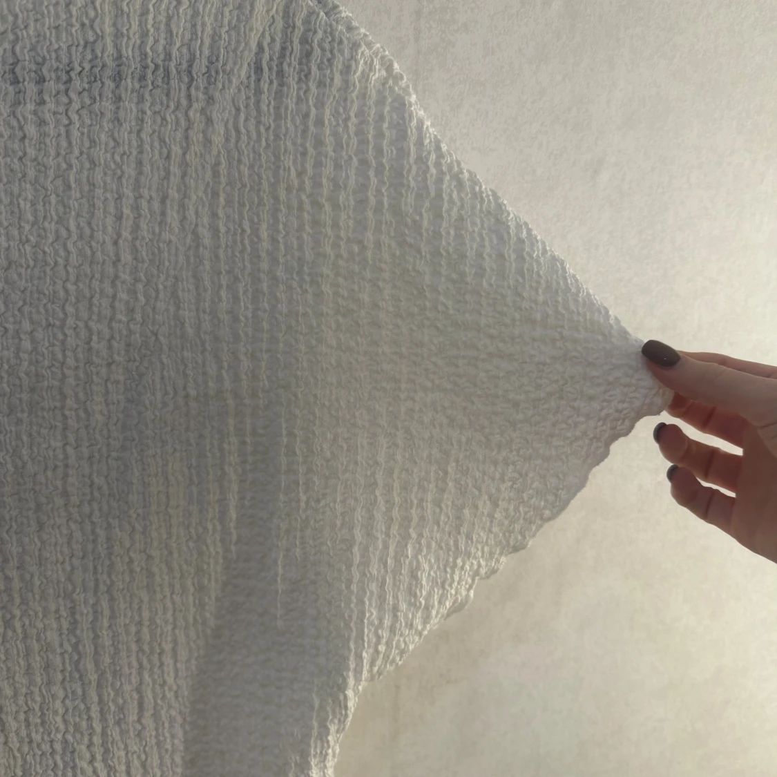 Vit strukturerad topp från Zara - 2