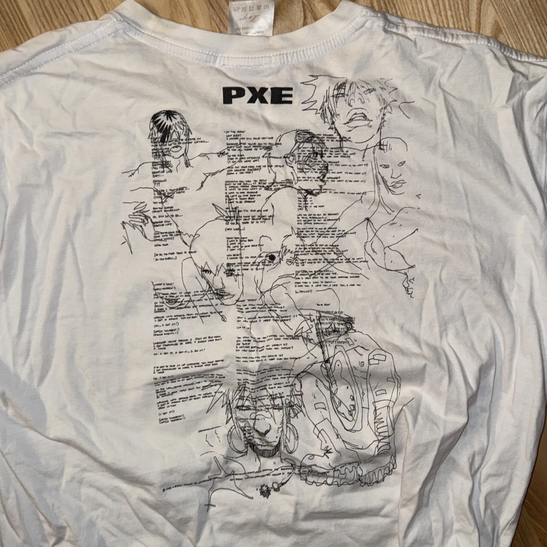 Drain Gang Ecco2k PXE T-shirt  - 1