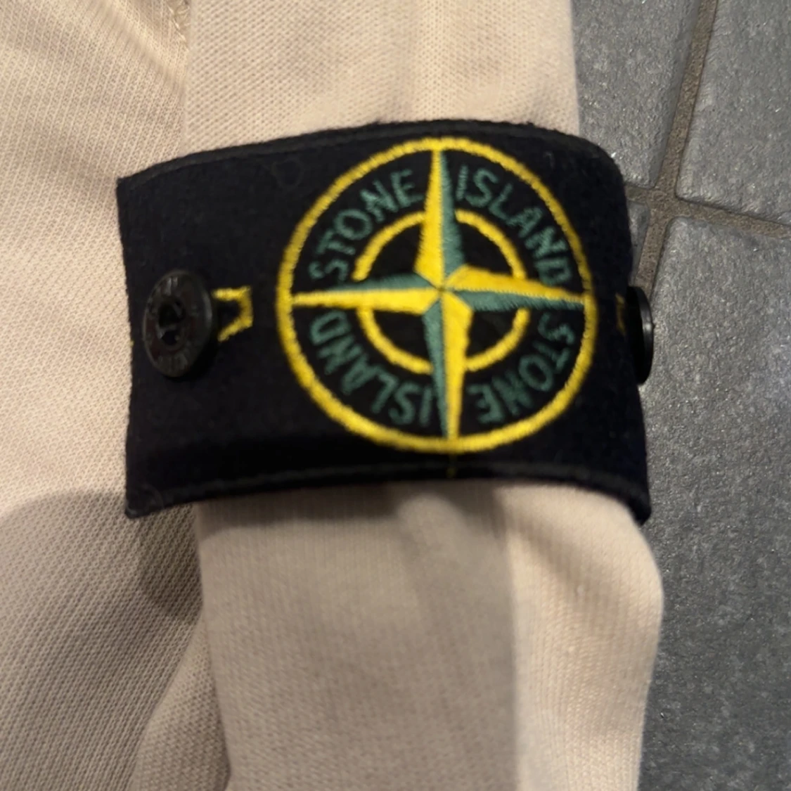 Beige långärmad tröja Stone Island - 1