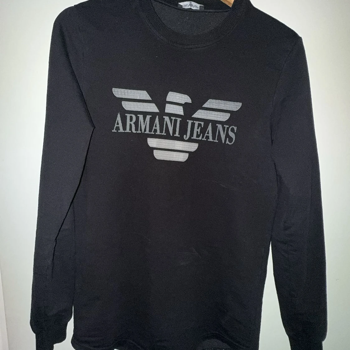 Svart långärmad tröja Armani Jeans