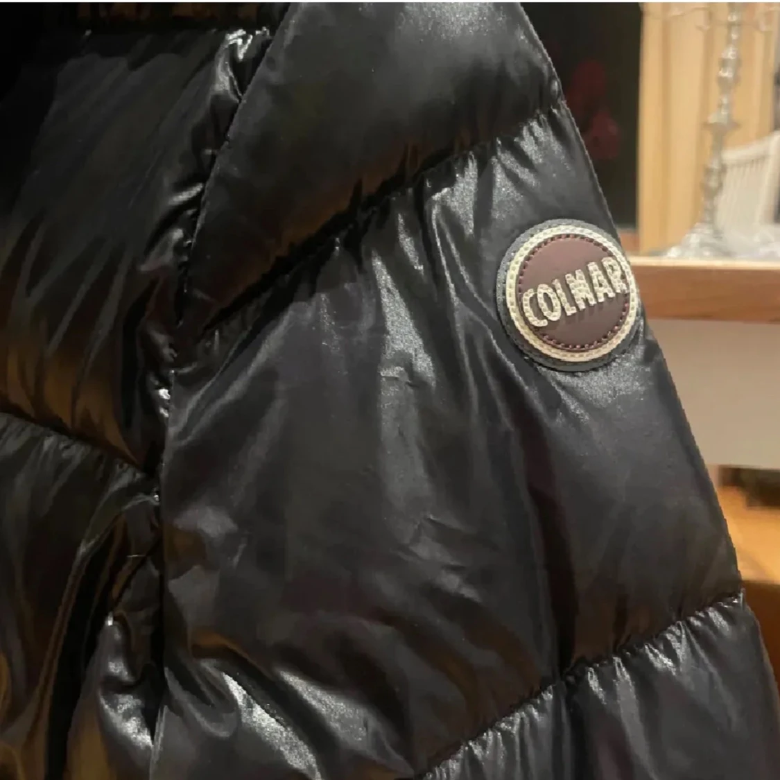 Svart pufferjacka från Colmar - 1