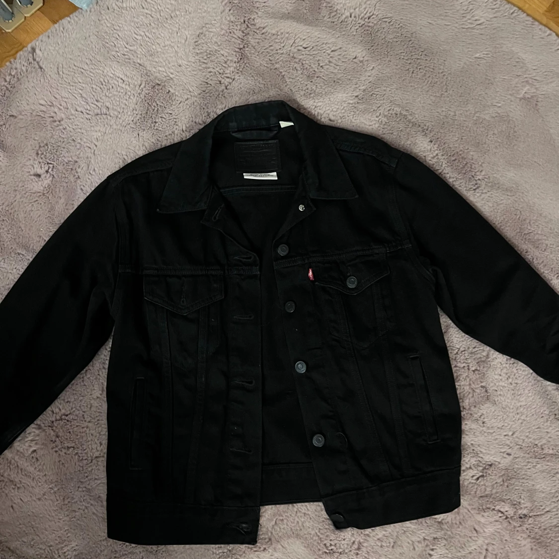 Svart jeansjacka från Levi's 