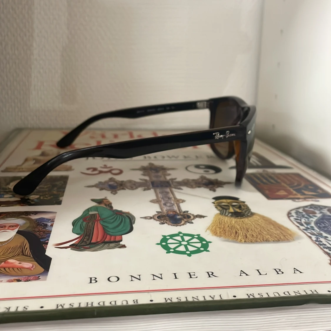 Svarta Ray-Ban solglasögon Wayfarer - 1