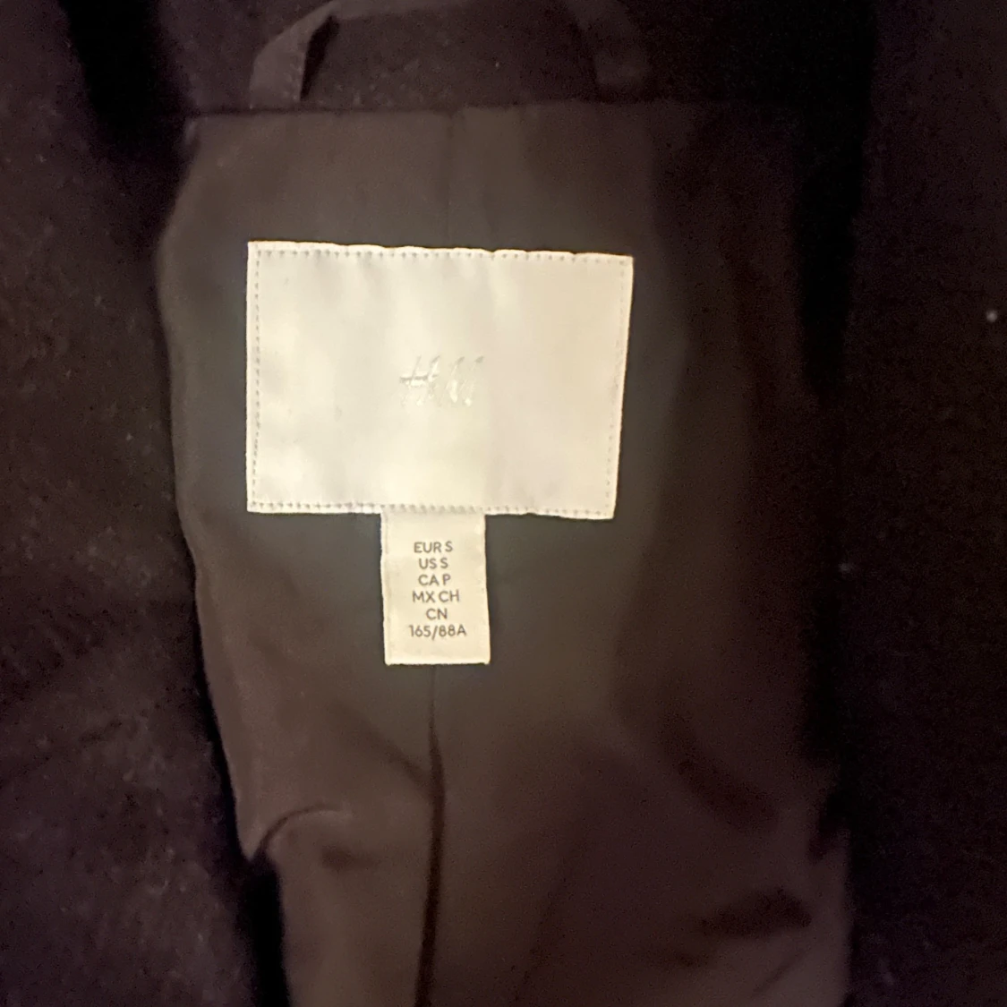 Svart kappa från H&M, storlek S - 3