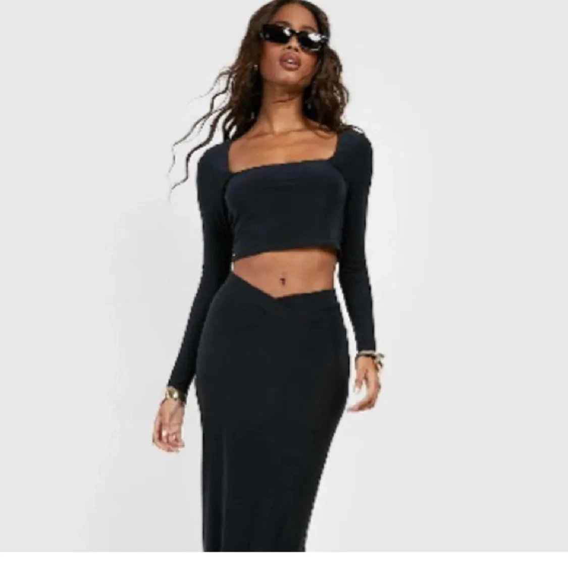 Svart set med långkjol - 3