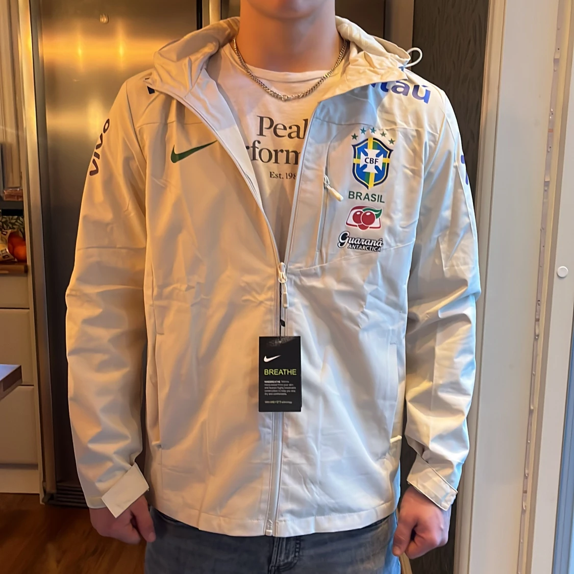  Brasil Nike vindjacka S - 1