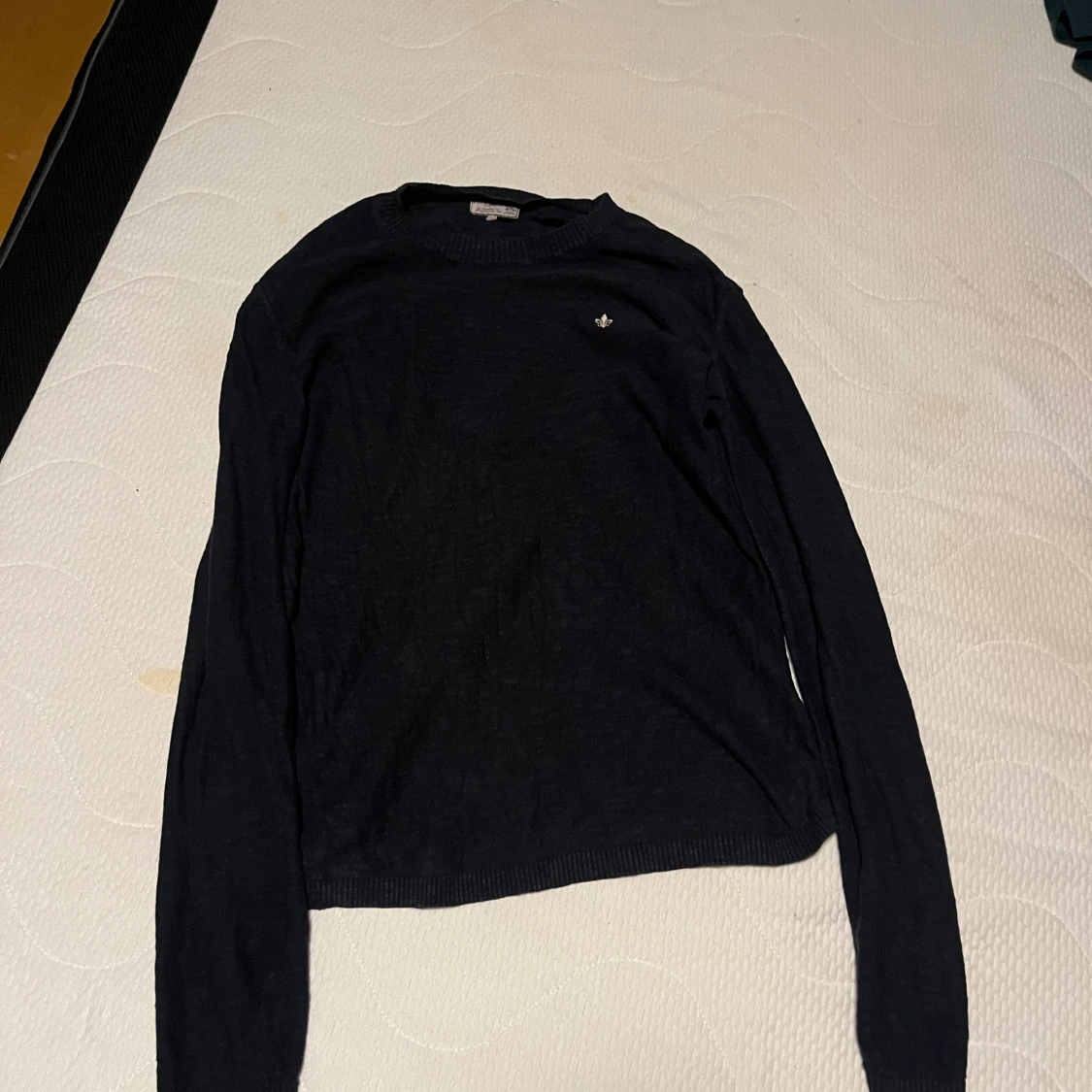 Mörkblå långärmad tröja Morris