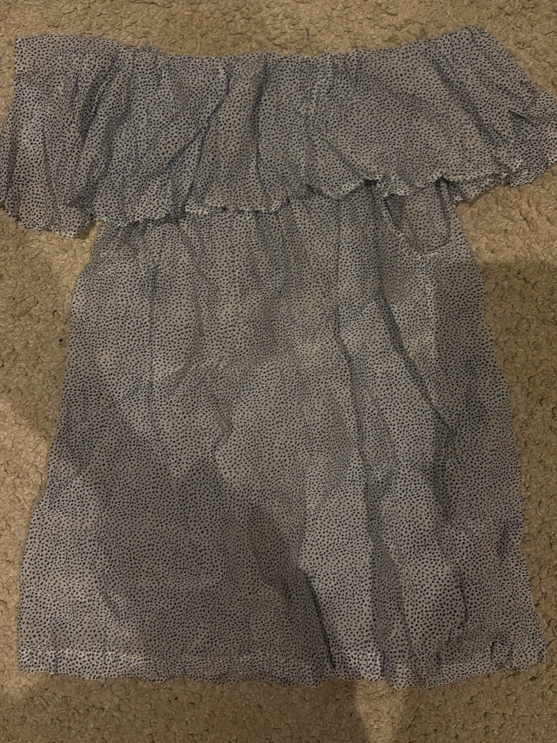 offshoulder prickig topp - 2