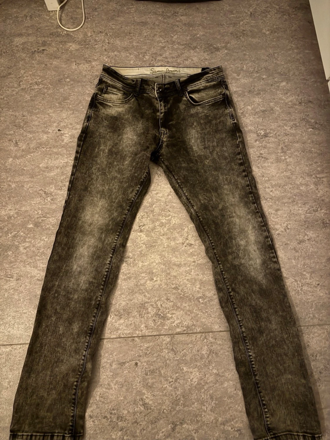 Svarta skinny jeans från Sam Jeans