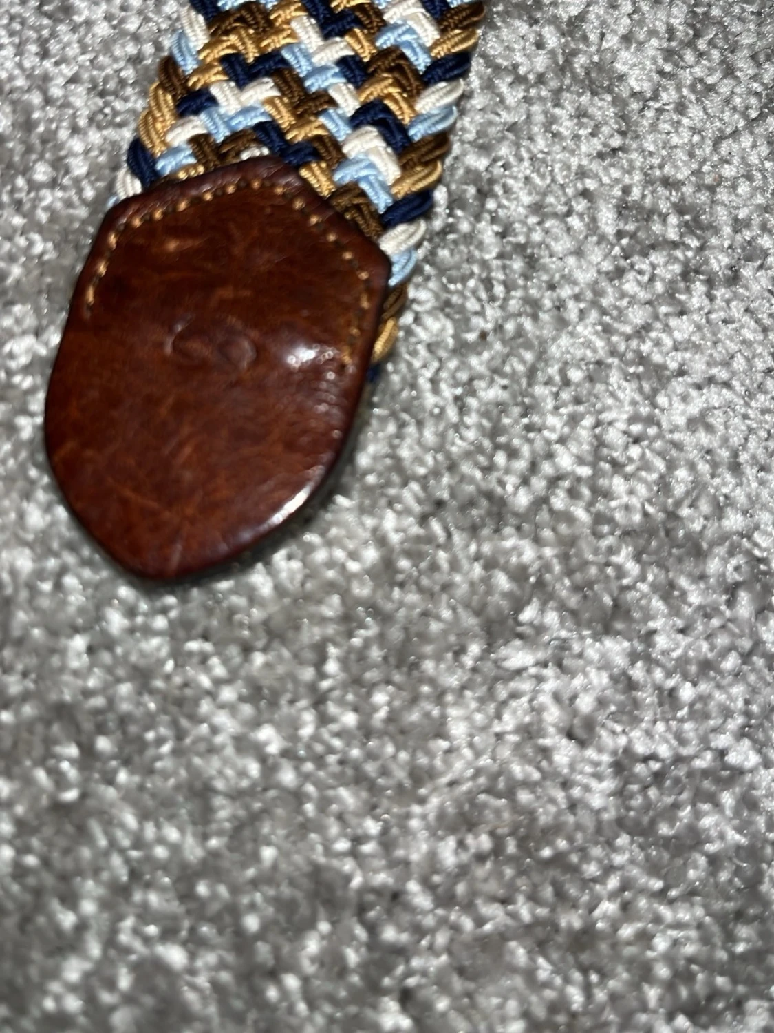 Flätat bälte från Saddler - 1