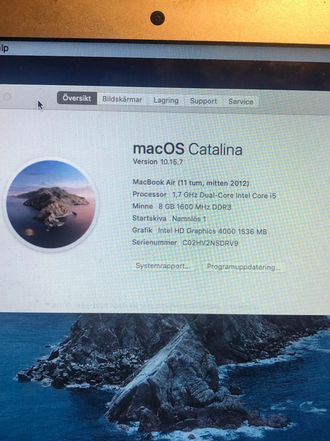 MacBook Air 11" (Mid 2012) - 1