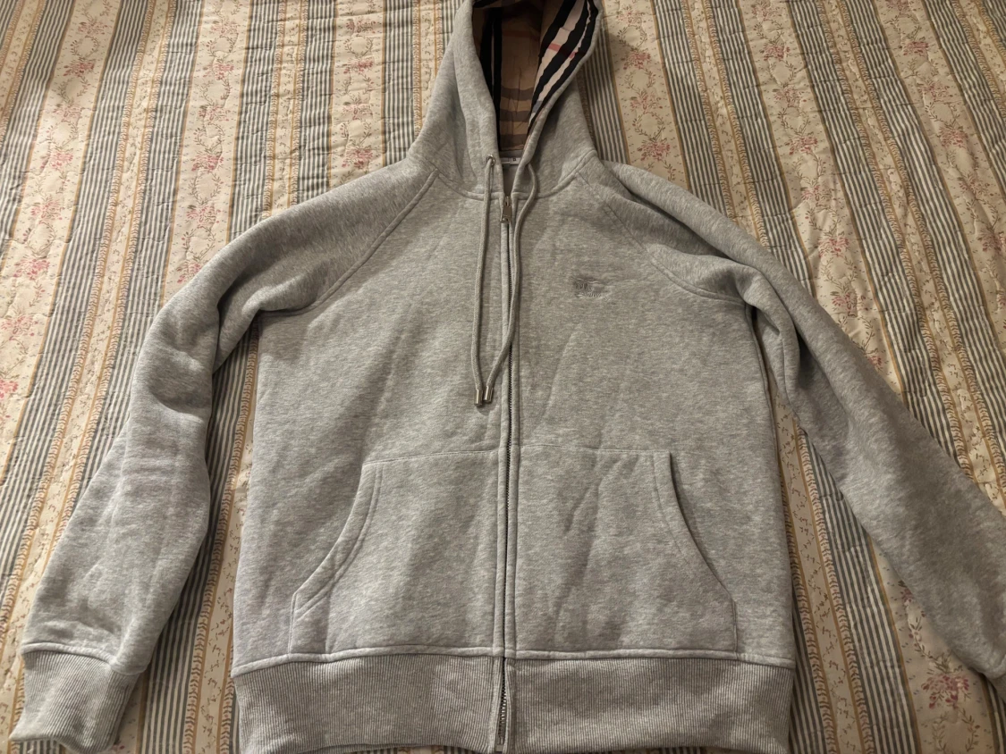 Burberry zip hoodie