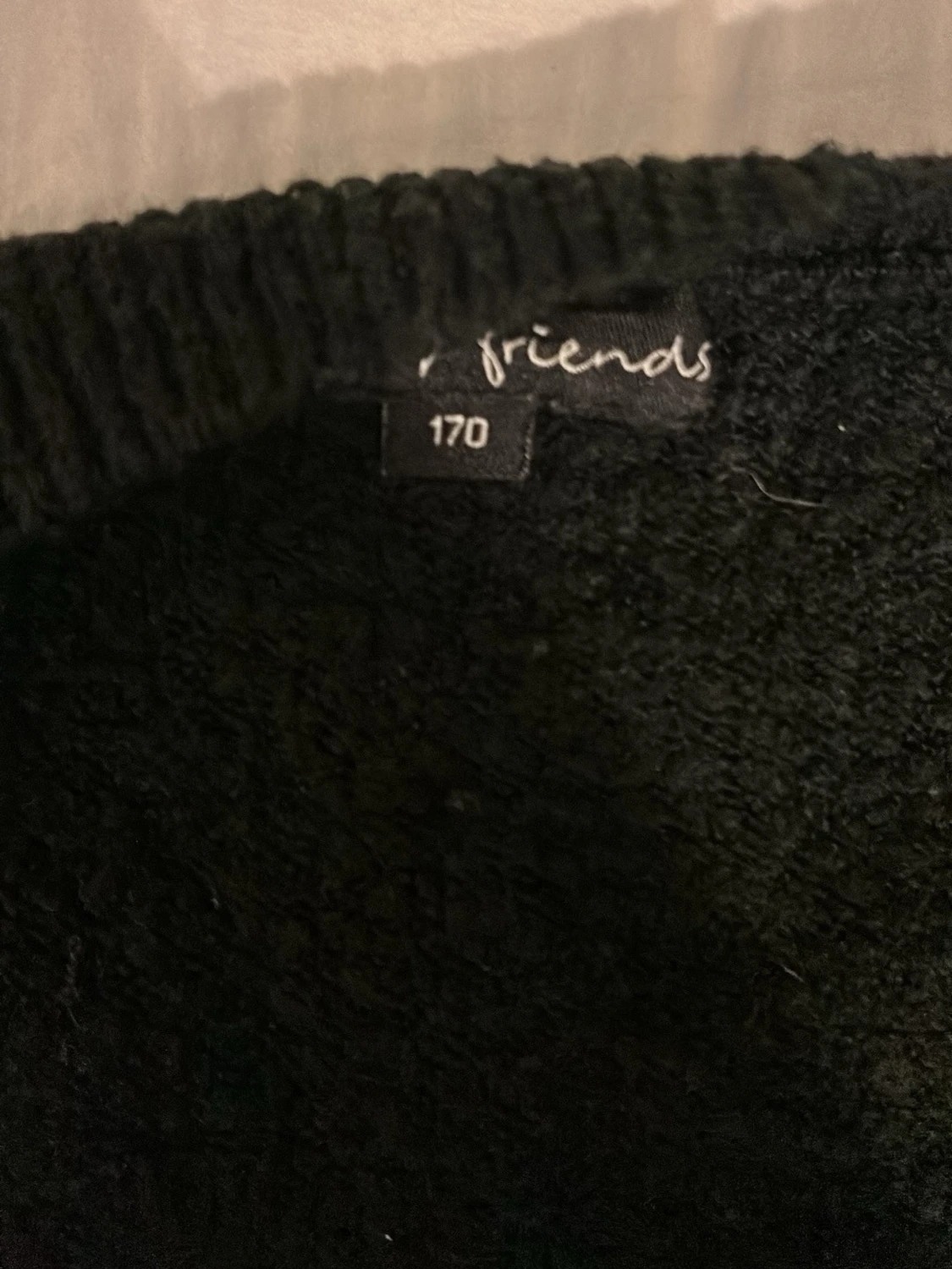 Svart lång kofta från Friends - 2