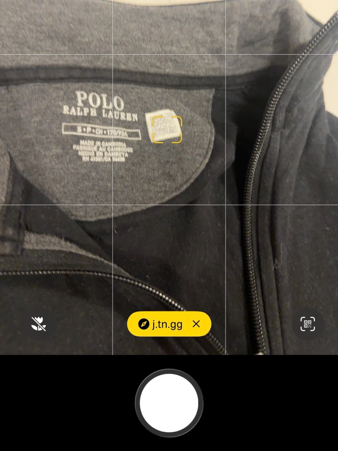 Svart half zip quarterzip tröja Polo Ralph Lauren - 3