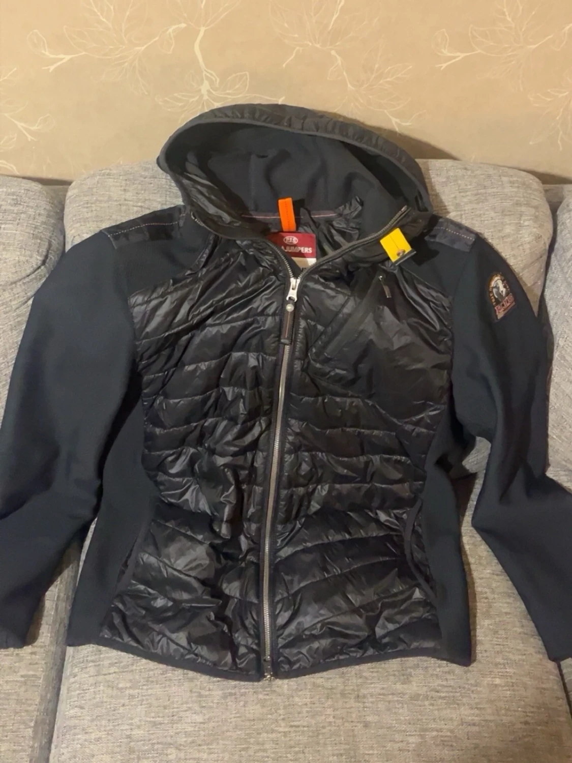 Svart pufferjacka Parajumpers M - 2