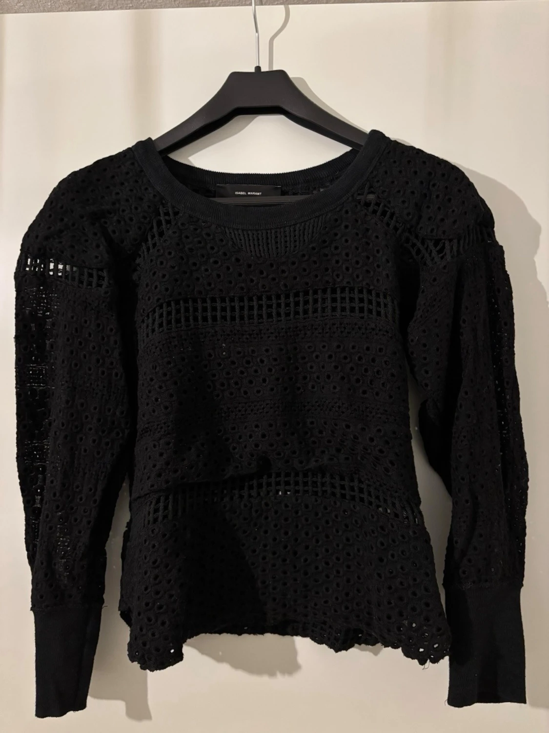 Svart blus Isabel Marant