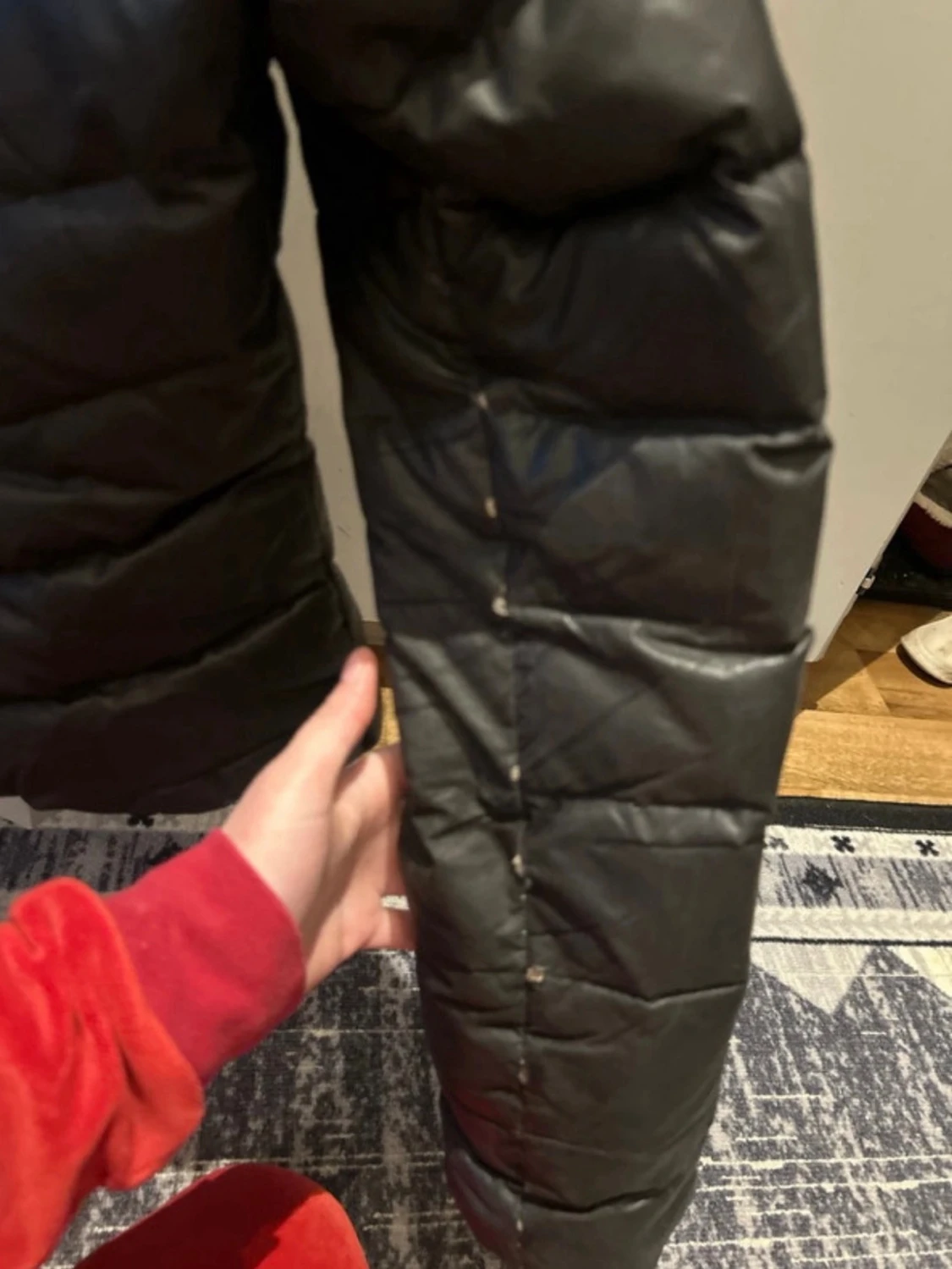 Svart pufferjacka  - 5