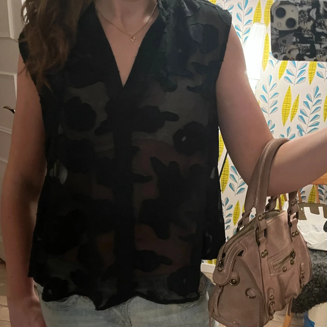 Svart blus