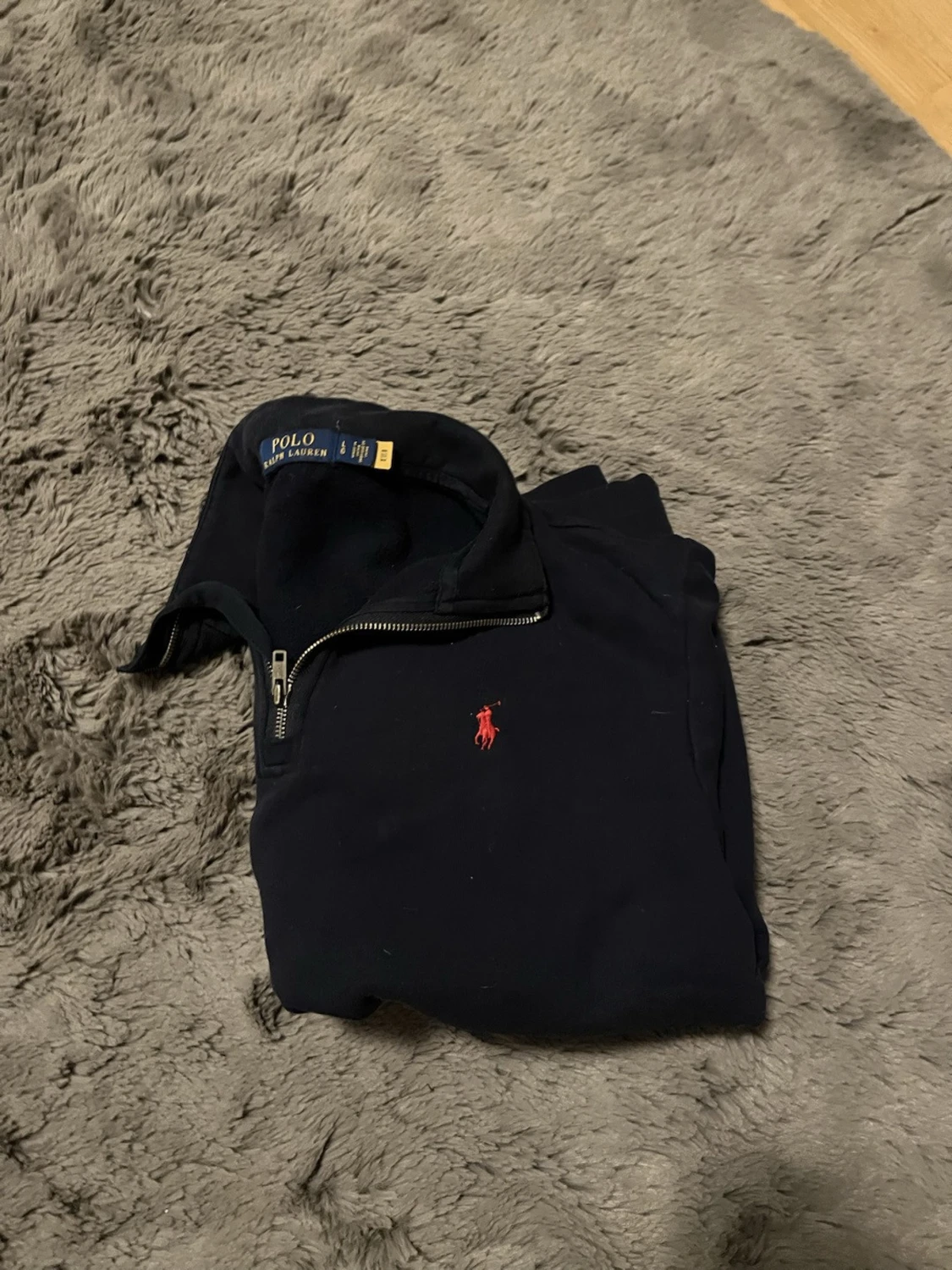 Marinblå half zip tröja Polo Ralph Lauren - 1